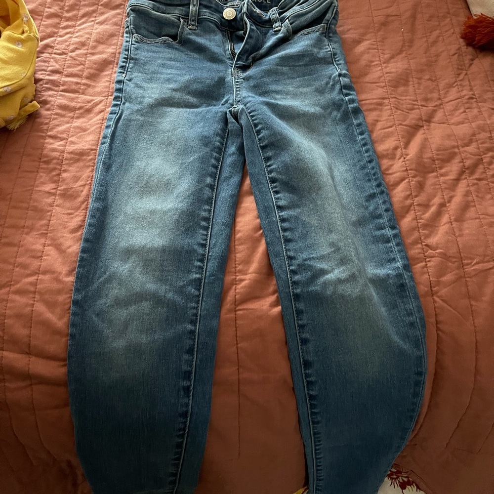 American eagle next level stretch jeans size 0